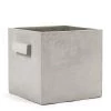 Serax Jarres Et Cache-pots Pot Béton Cubique Gris Clair 33x33x31 Cm