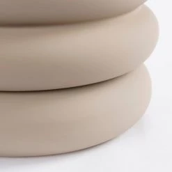 Mica Decorations Jarres Et Cache-pots Pot De Fleurs Avec Soucoupe Gris D18.5 -Plantes vertes Soldes pot de fleurs avec soucoupe gris d18 5 4