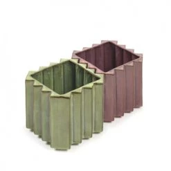 Serax Jarres Et Cache-pots Pot De Fleurs Carré Medium -Plantes vertes Soldes pot de fleurs carre medium 3