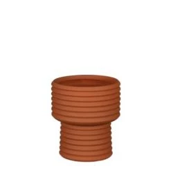 Mica Decorations Jarres Et Cache-pots Pot De Fleurs En Céramique Bleu D16 -Plantes vertes Soldes pot de fleurs en ceramique brun d16 1