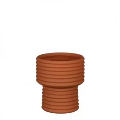 Mica Decorations Jarres Et Cache-pots Pot De Fleurs En Céramique Brun D16