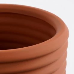 Mica Decorations Jarres Et Cache-pots Pot De Fleurs En Céramique Brun D16 -Plantes vertes Soldes pot de fleurs en ceramique brun d16 4