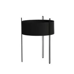 WOUD Jarres Et Cache-pots Pot De Fleurs En Métal Noir H55cm