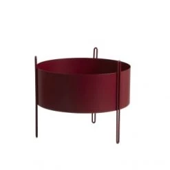 WOUD Jarres Et Cache-pots Pot De Fleurs En Métal Rouge H35cm