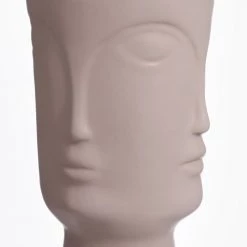 Mica Decorations Jarres Et Cache-pots Pot De Fleurs En Porcelaine Beige D14,5 -Plantes vertes Soldes pot de fleurs en porcelaine beige d14 5 4