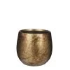Mica Decorations Jarres Et Cache-pots Pot De Fleurs En Terre Cuite Doré D24