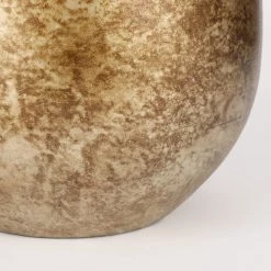 Mica Decorations Jarres Et Cache-pots Pot De Fleurs En Terre Cuite Doré D24 -Plantes vertes Soldes pot de fleurs en terre cuite dore d24 3