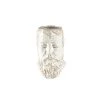 Villa Collection Jarres Et Cache-pots Pot De Fleurs Visage En Argile Blanc