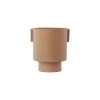 OYOY Living Design Jarres Et Cache-pots Pot Marron 100% Grès Cérame Ø15xH16cm