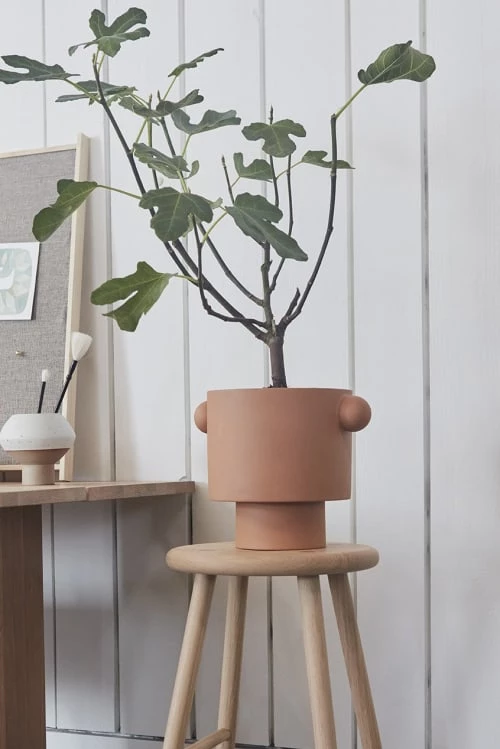 OYOY Living Design Jarres Et Cache-pots Pot Marron En Grès D30x23cm 2 OYOY Living Design Jarres Et Cache-pots Pot Marron En Grès D30x23cm – Image 2