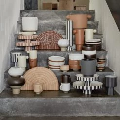 OYOY Living Design Jarres Et Cache-pots Pot Marron En Grès D30x23cm 10 OYOY Living Design Jarres Et Cache-pots Pot Marron En Grès D30x23cm -Plantes vertes Soldes pot marron en gres d30x23cm 4