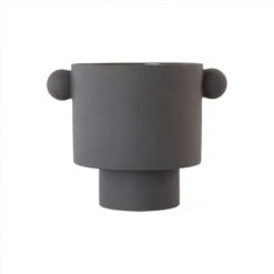 OYOY Living Design Jarres Et Cache-pots Pot Rouge Grès Ø30xH23cm 6 OYOY Living Design Jarres Et Cache-pots Pot Rouge Grès Ø30xH23cm -Plantes vertes Soldes pot noir gres oe30xh23cm