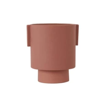 OYOY Living Design Jarres Et Cache-pots Pot Marron 100% Grès Cérame Ø15xH16cm 4 OYOY Living Design Jarres Et Cache-pots Pot Marron 100% Grès Cérame Ø15xH16cm – Image 4