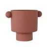 OYOY Living Design Jarres Et Cache-pots Pot Rouge Grès Ø30xH23cm