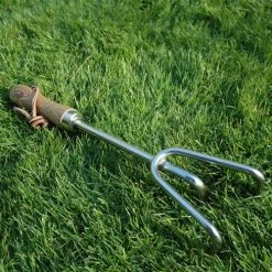 Esschert Design Jarres Et Cache-pots Râteau 3 Dents En Bois Et Acier -Plantes vertes Soldes rateau 3 dents en bois et acier 4