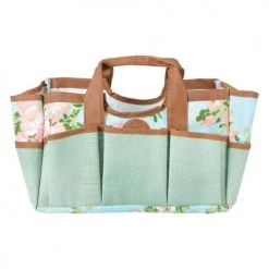 Esschert Design Jarres Et Cache-pots Sac Outils De Jardinage Imprimé Roses