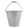 Esschert Design Jarres Et Cache-pots Seau En Zinc Patiné 9.5L