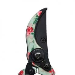 Plantes vertes Soldes -Plantes vertes Soldes secateur motifs roses 1