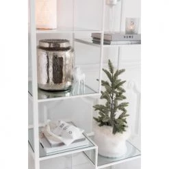 LANADECO Jarres Et Cache-pots Set De 2 Cache-pots Peluche écru H25,5cm -Plantes vertes Soldes set de 2 cache pots peluche ecru h25 5cm 3