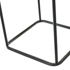 Wadiga Jarres Et Cache-pots Set De 2 Supports Pots Plante En Métal Façon Cannage -Plantes vertes Soldes set de 2 supports pots plante en metal facon cannage 3