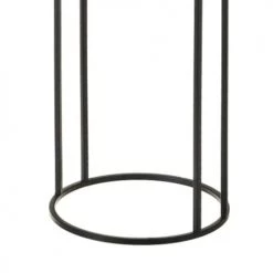 Wadiga Jarres Et Cache-pots Set De 2 Supports Pots Plante Ronds En Métal Façon Cannage -Plantes vertes Soldes set de 2 supports pots plante ronds en metal facon cannage 2