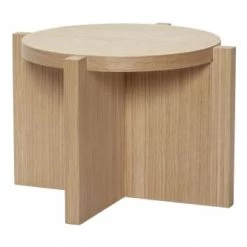 Hubsch Jarres Et Cache-pots Support De Plante En Bois Beige H20