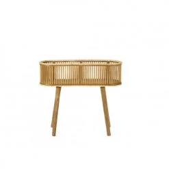 Wadiga Jarres Et Cache-pots Support Pot Plante En Rotin Et Bambou