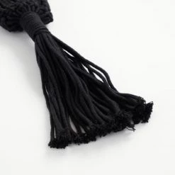 In The Mood Jarres Et Cache-pots Suspension Pour Pots De Fleurs En Macramé Noir H110 -Plantes vertes Soldes suspension pour pots de fleurs en macrame noir h110 2